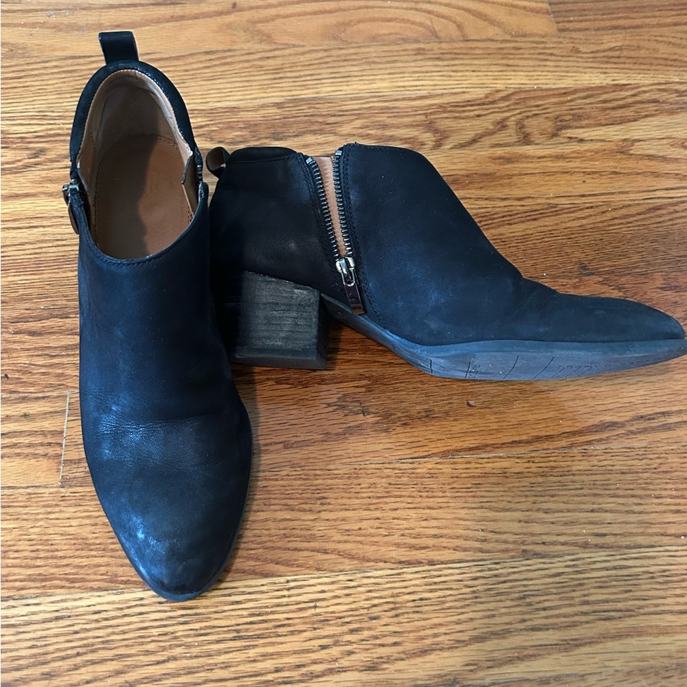 Franco Sarto ankle boot black 8.5